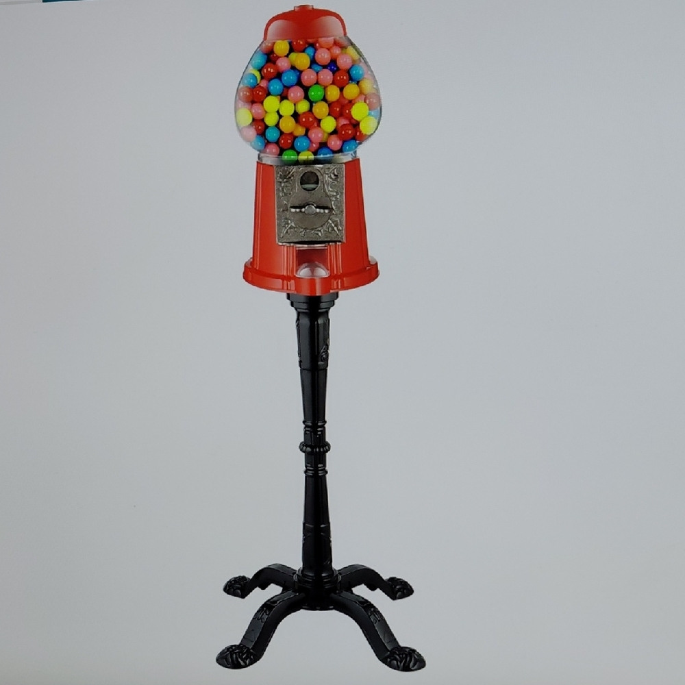 Vintage Style Red Gumball Machine